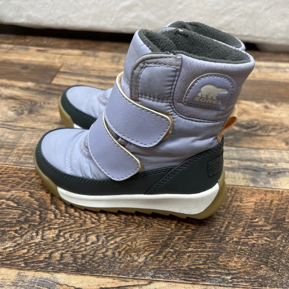 Sorel Whitney II Strap Waterproof Snow Boot Kids Toddler 8 Purple Outdoors